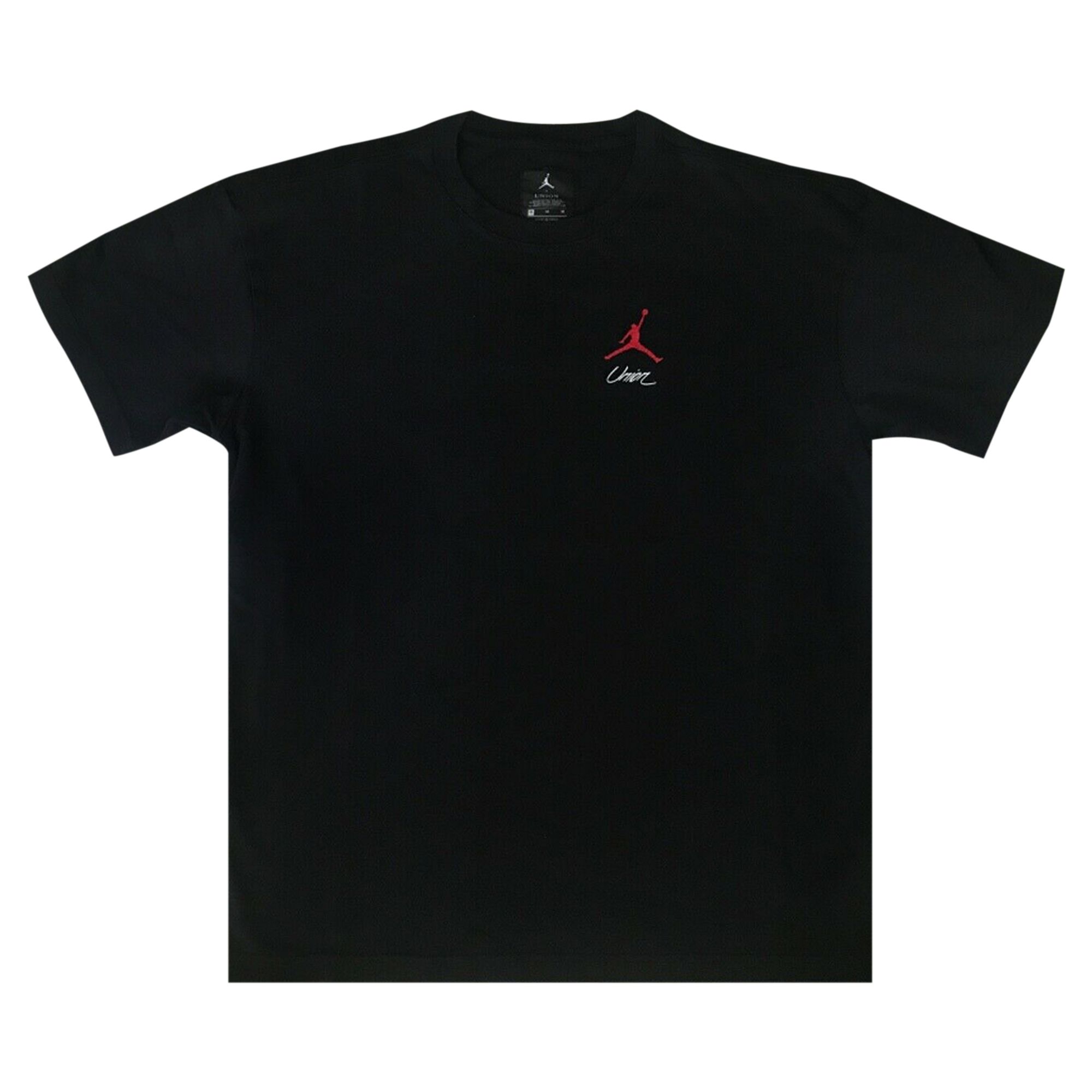 Air Jordan x Union NRG Vault AJ Flight Jumpman Tee 'Black' | Men's Size M
