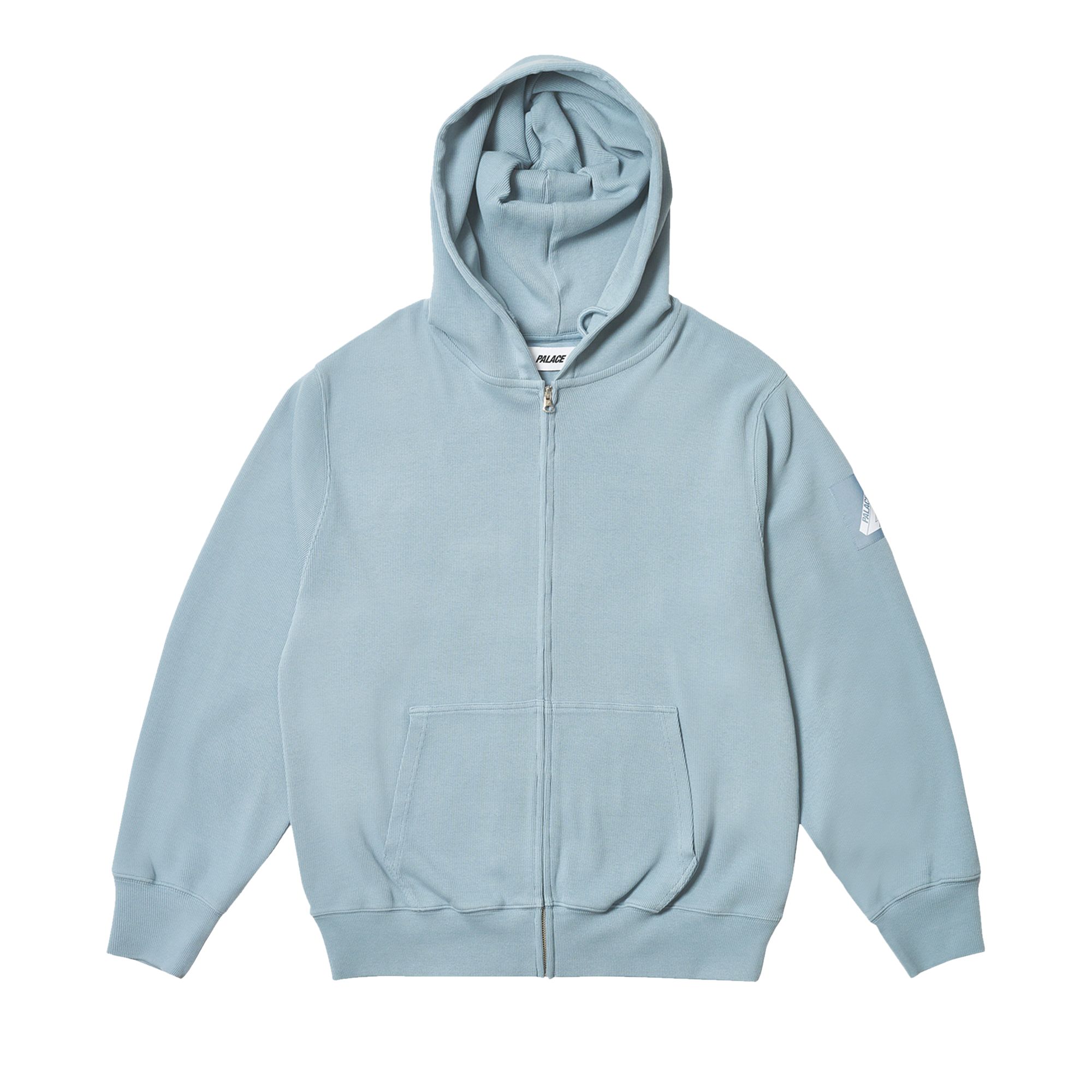 Pre-owned Palace Rib Hood 'hazy Blue' | Men's Size Xl