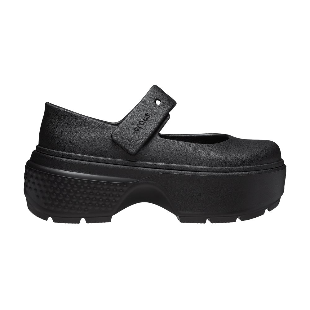Pre-owned Crocs Stomp Mary Jane 'black' | Men's Size 5