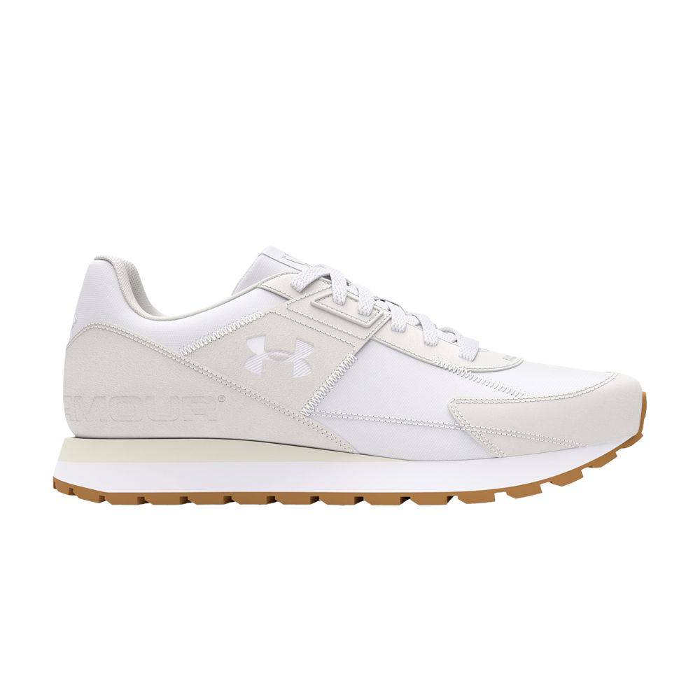 Pre-owned Under Armour Wmns Essential Runner 'white Quartz' | Women's Size 6