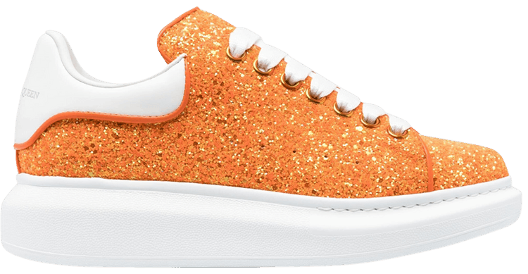 Orange glitter shoes 2025
