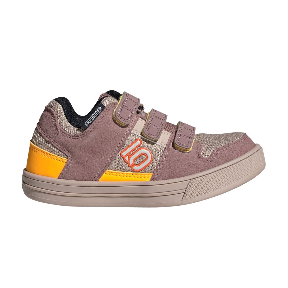 adidas Five Ten Freerider Hook-And-Loop K 'Wonder Taupe Solar Gold' | Purple | Kid's Size 1