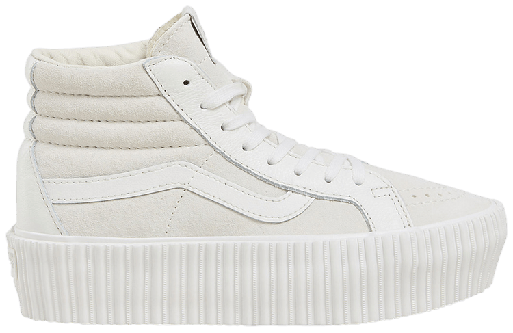 Vans Premium Sk8 Hi 38 Reissue Platform Ivory White