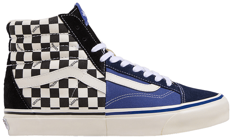 Premium Clash the Wall 'Checkerboard - Black Blue'