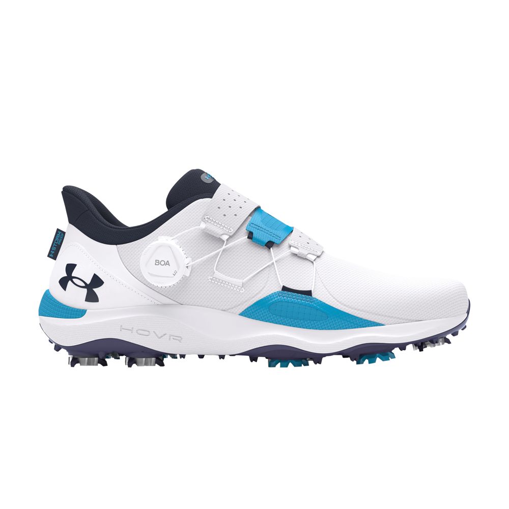 Pre-owned Under Armour Drive Pro Boa Golf Wide 'white Capri'