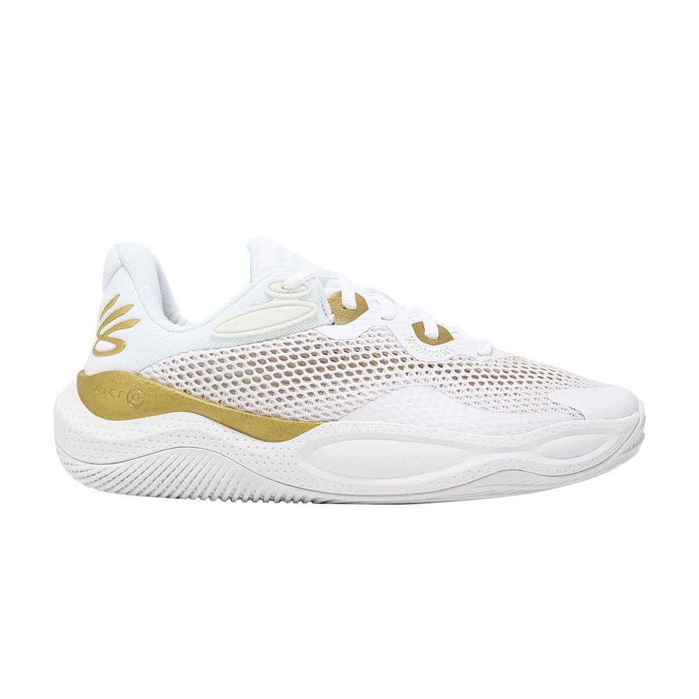 Pre-owned Under Armour Curry Splash 24 Ap 'white Gold'