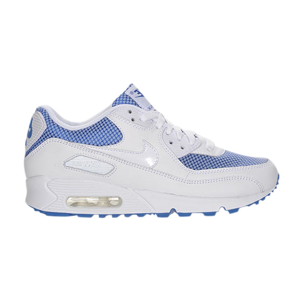 Nike Wmns Air Max 90 'White Varsity Royal' | Women's Size 10 - 325213-104