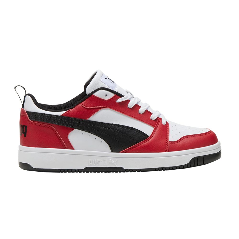 Pre-owned Puma Rebound V6 Low 'club Red Black'