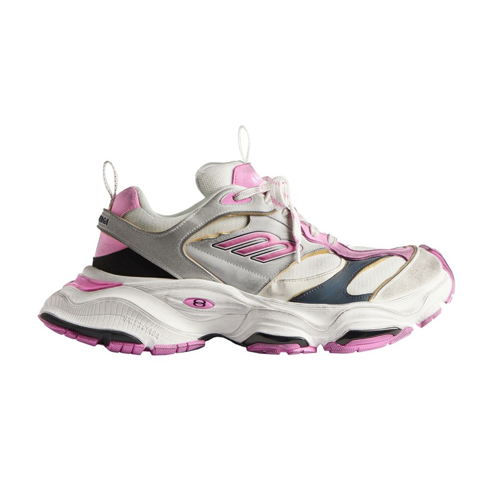 Pre-owned Balenciaga Wmns Cargo Sneaker 'worn-out - Grey Pink' | Women's Size 38