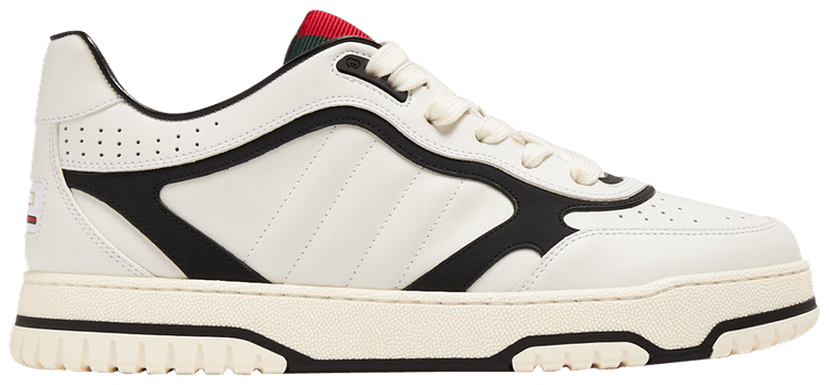 GUCCI｜SNEAKERS (786186 AADKA 9570) Men's Gucci Re-Web sneaker in white leather | GUCCI® US
