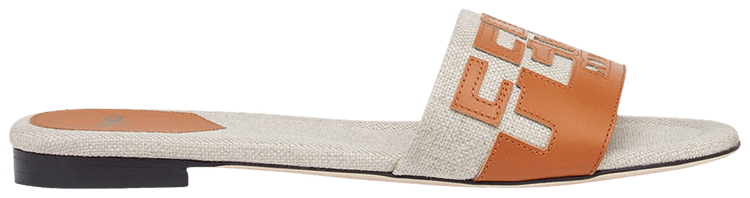 Fendi Wmns Signature Slide 'Brown'