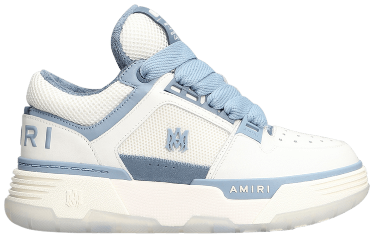 【AMIRI】女性 MA-1 SNEAKERS スニーカー AWFOSR1012 Buy Amiri Wmns MA-1 'White Blue' - AWFOSR1012 143 | GOAT