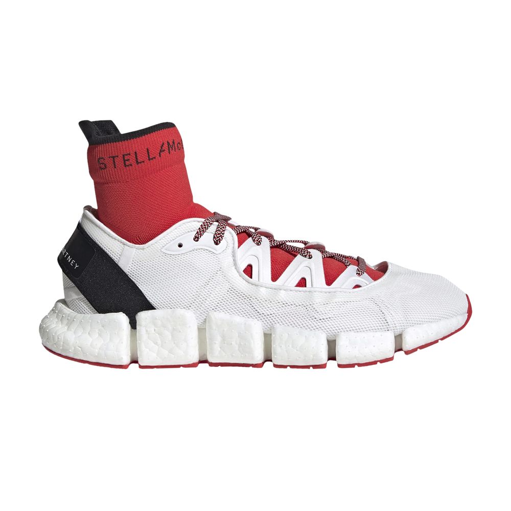 Pre-owned Adidas Originals Stella Mccartney X Wmns Climacool Vento 'white Vivid Red'