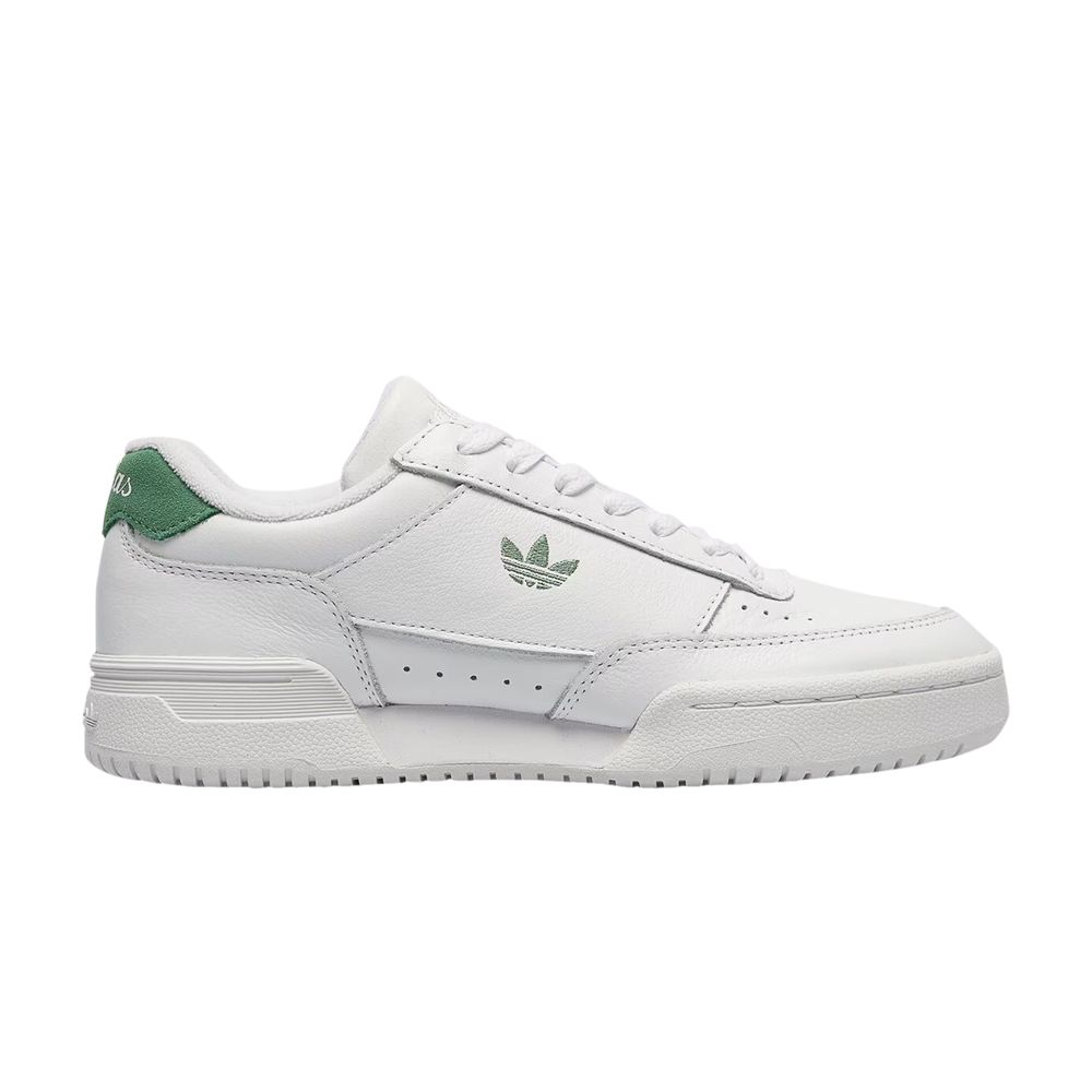 Pre-owned Adidas Originals Wmns Court Super 'white Preloved Green'