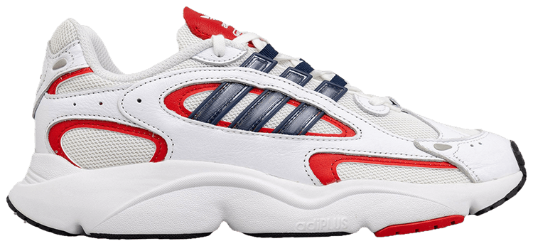 Adidas Ozmillen White Blue Scarlet