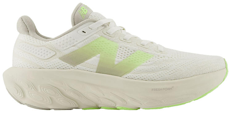 New Balance Wmns Fresh Foam X 1080v13 Wide Moonrock Bleached Lime Glo