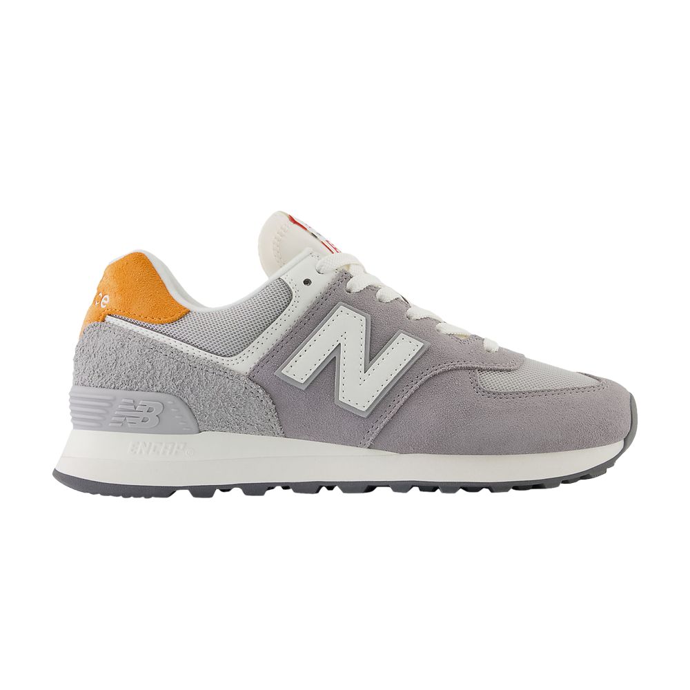 Pre-owned New Balance Wmns 574 'slate Grey Sun Glow'