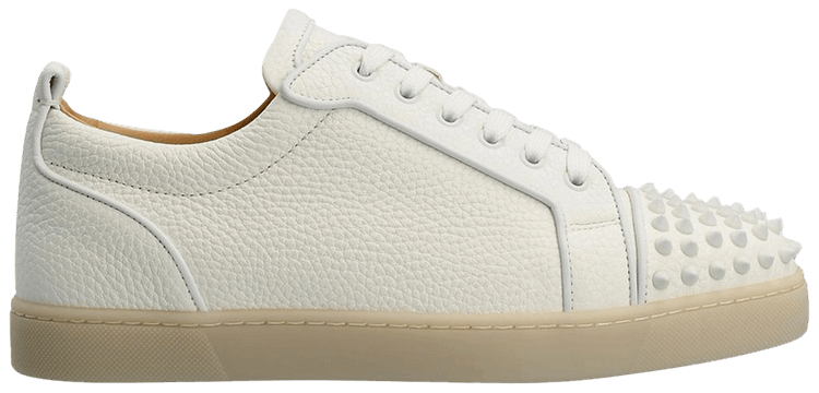 Louboutin calf spikes white on sale