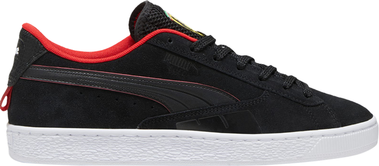 Scuderia Ferrari x Suede Black Rosso Corsa