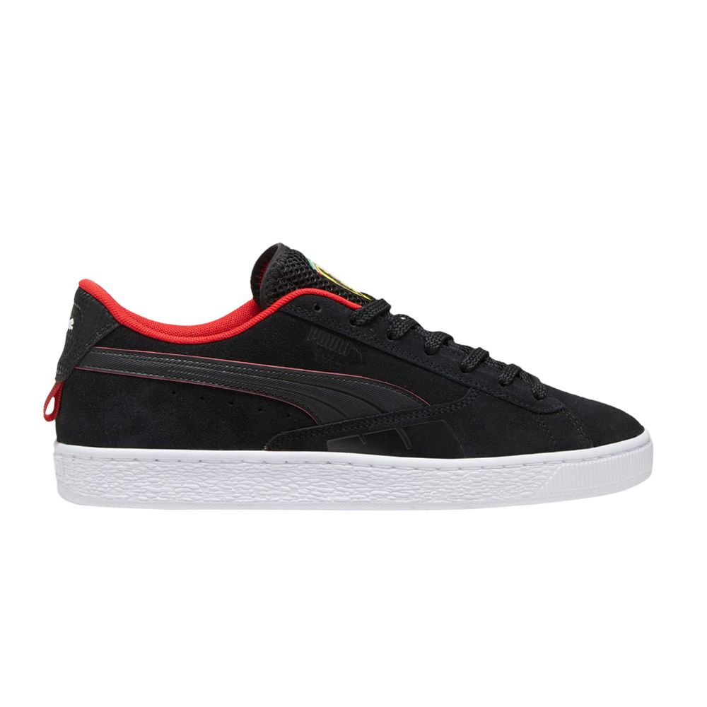 Scuderia Ferrari x Suede 'Black Rosso Corsa' - 308065-01