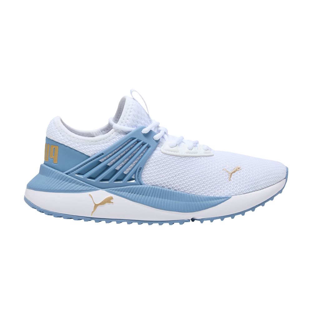 Pre-owned Puma Wmns Pacer Future 'white Zen Blue' | Women's Size 11