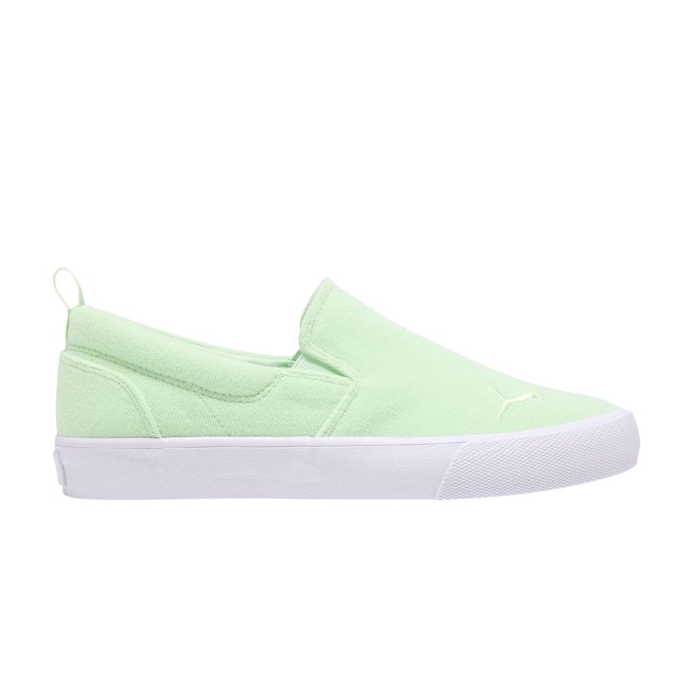 Puma Wmns Bari Terry Slip-On 'Fresh Mint' | Green | Women's Size 10 - 393785-04