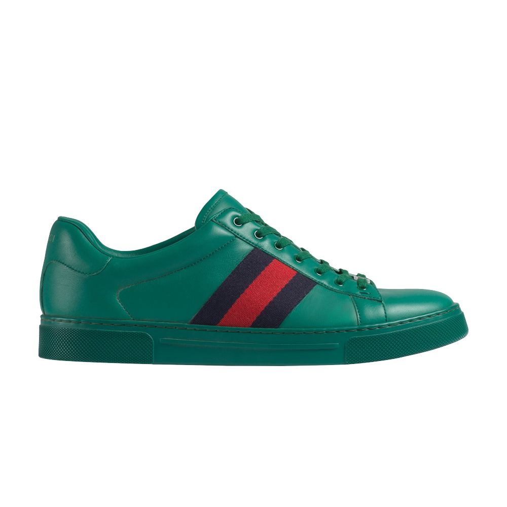 Gucci Ace Sneaker 'Green Blue Red' | Men's Size 5 - 757892-AAC24-3045