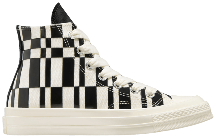 Checkered chucks discount