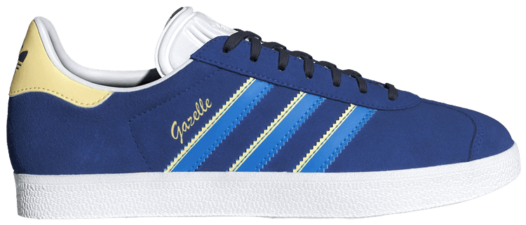 Buy Wmns Gazelle Royal Bright Blue Yellow IE0439 GOAT IT