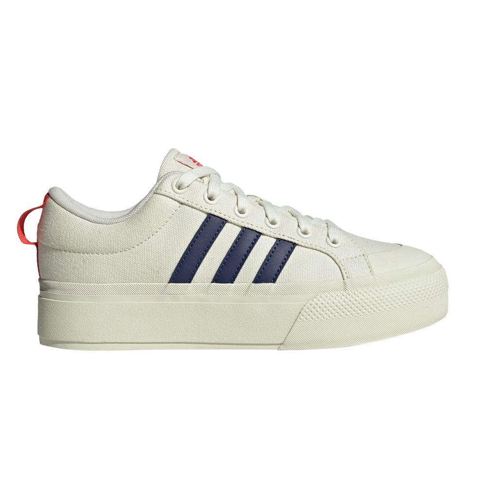 Pre-owned Adidas Originals Adidas Wmns Bravada 2.0 Platform 'ivory Blue Red' | Cream | Women's Size 11 In White