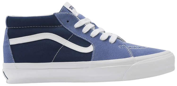 sk8③ Buy Vans Premium Sk8-Mid 83 'Navy White' - VN000CQQDWR | GOAT