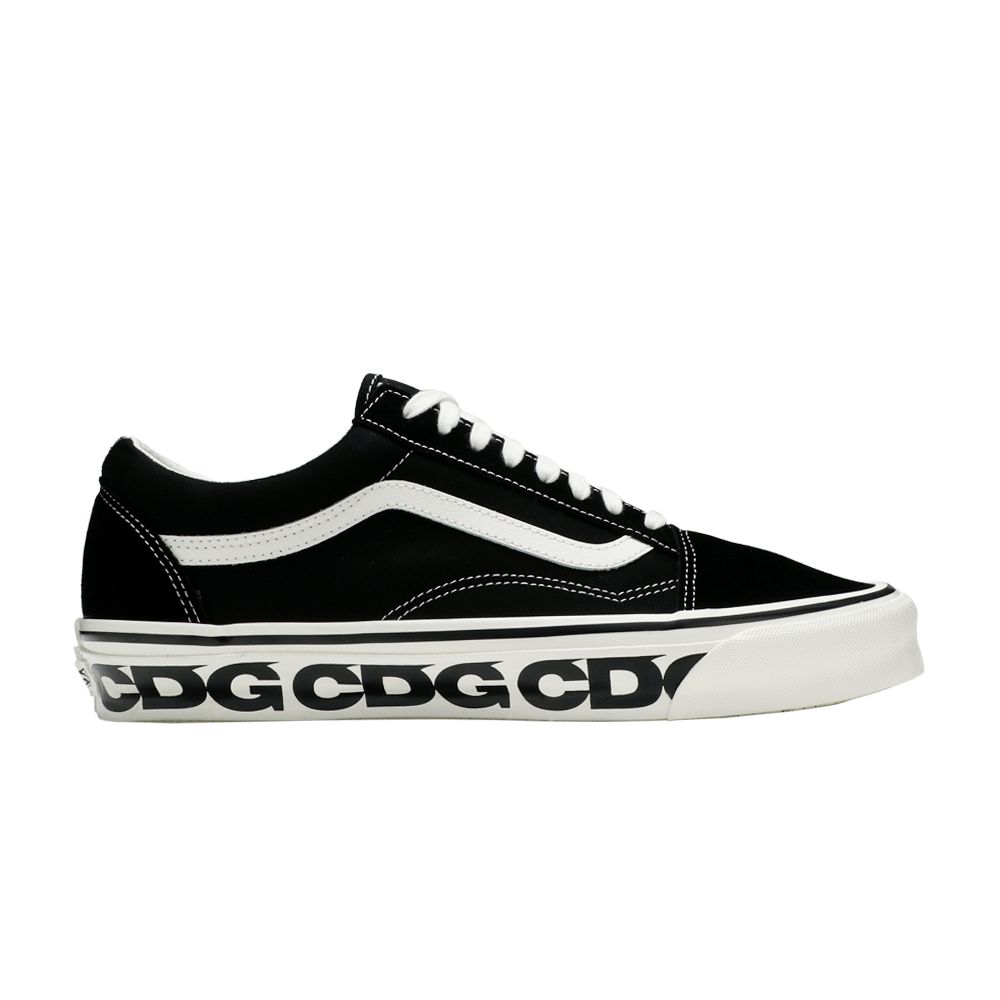 Vans Comme des Garçons x OG Old Skool LX 'Sidewall' | Black | Men's Size 6.5