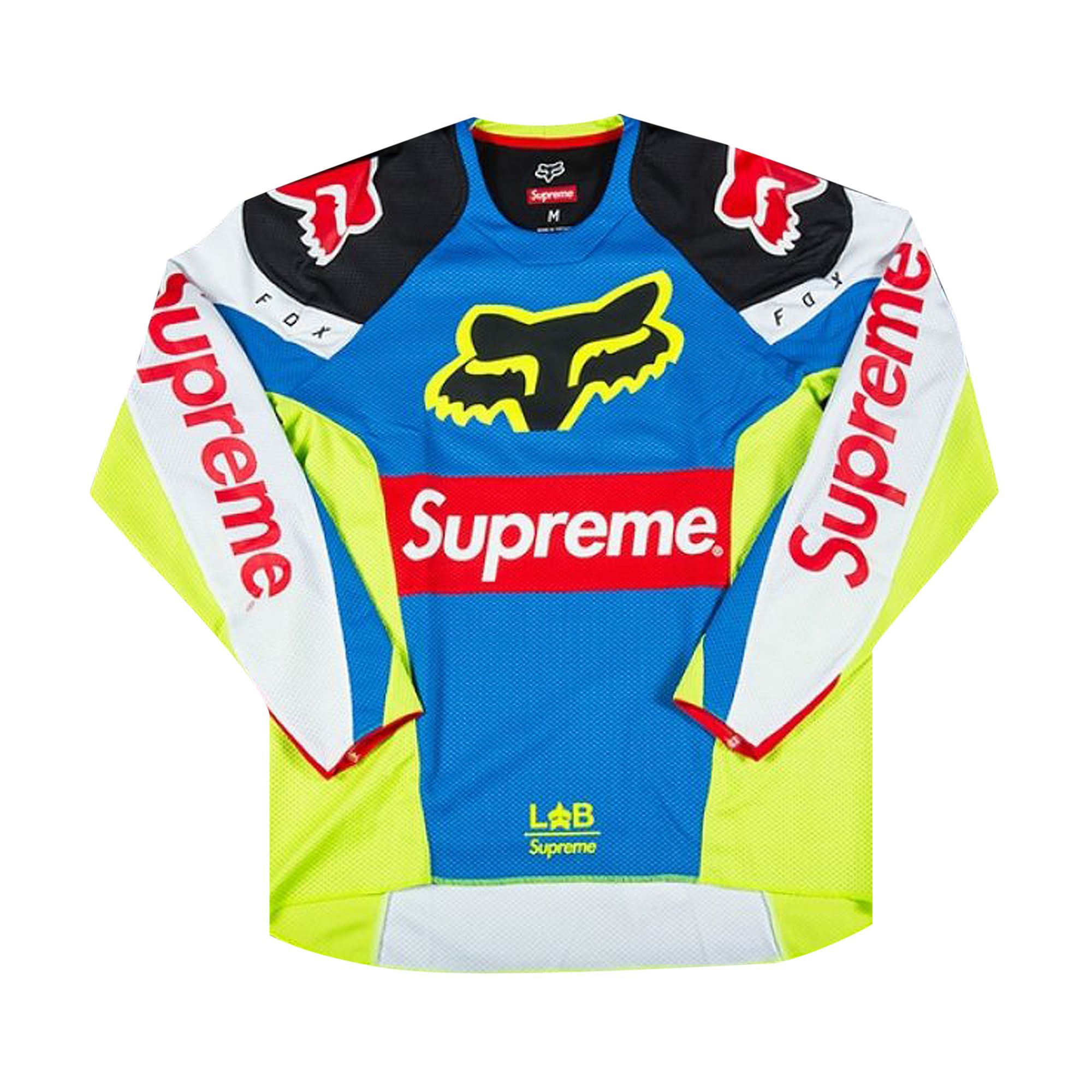 Supreme x Fox Racing Moto Jersey 'Multicolor' | Multi-Color | Men's Size S