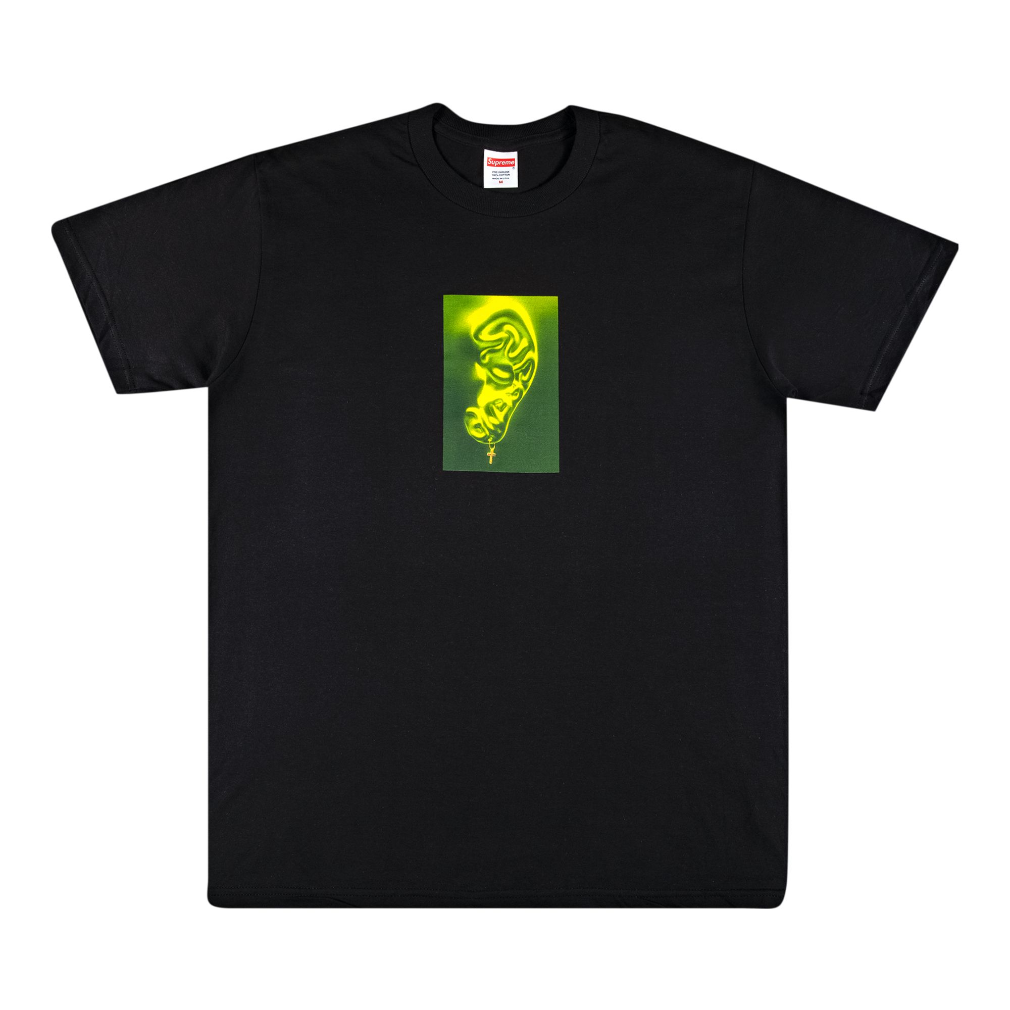 Supreme Ear Tee 'Black' | Men's Size M