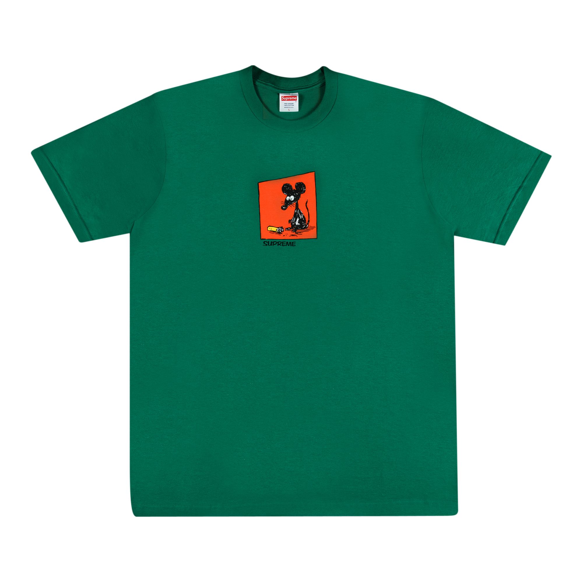 Supreme Mouse Tee 'Light Pine' | Green | Men's Size S