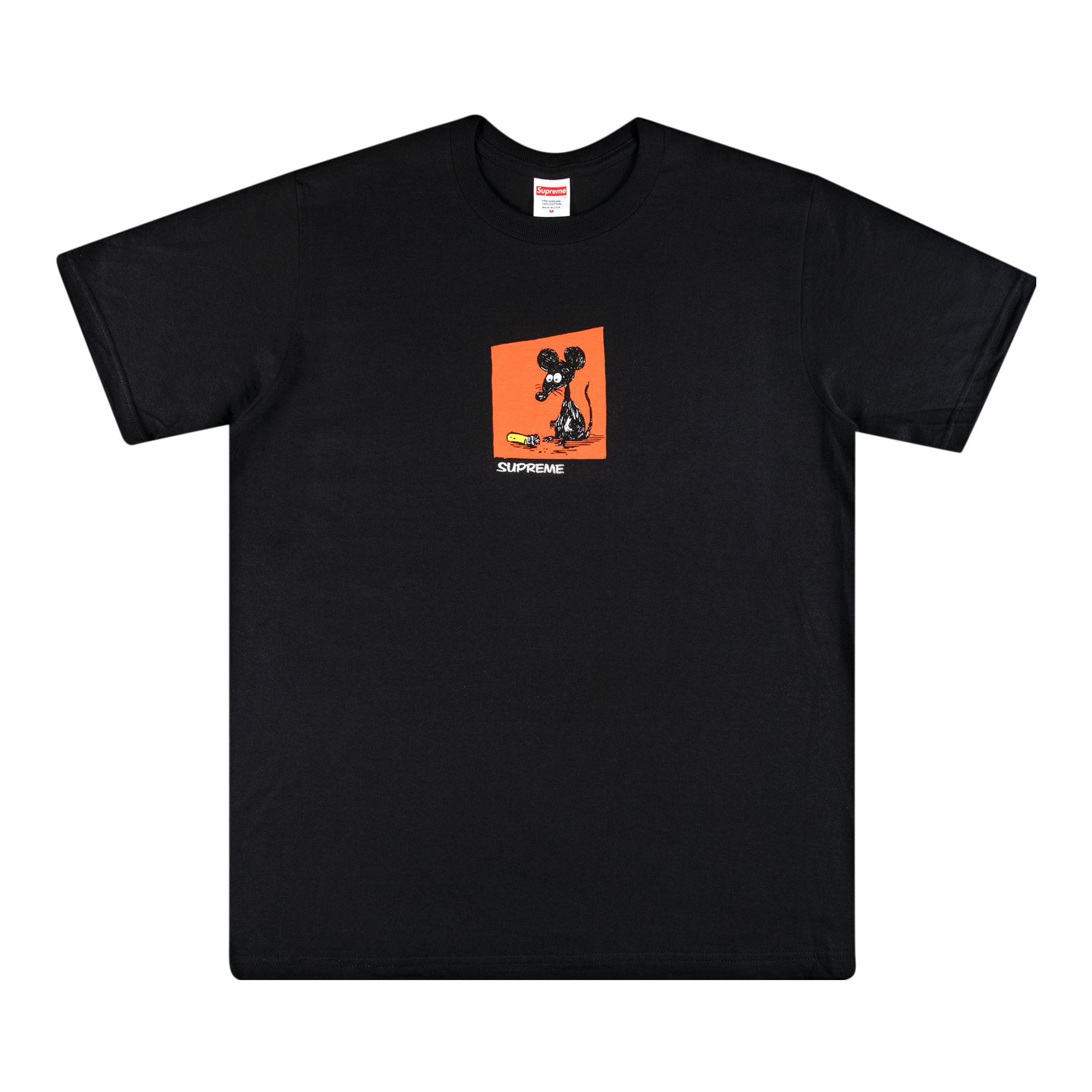 Supreme Mouse Tee 'Black' | Men's Size L