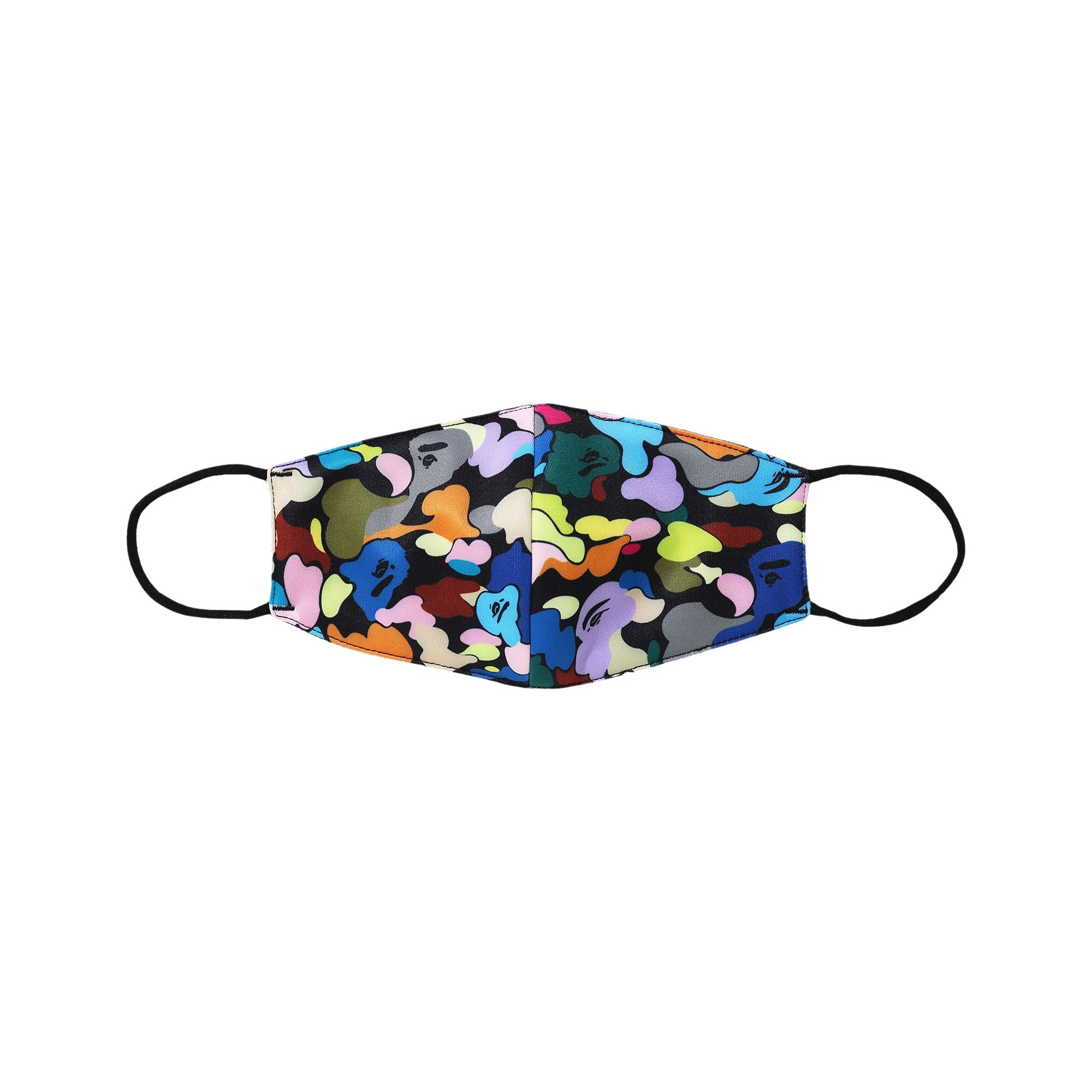 BAPE Multi Camo Facemask 'Black' | Multi-Color | Men's Size Onesize