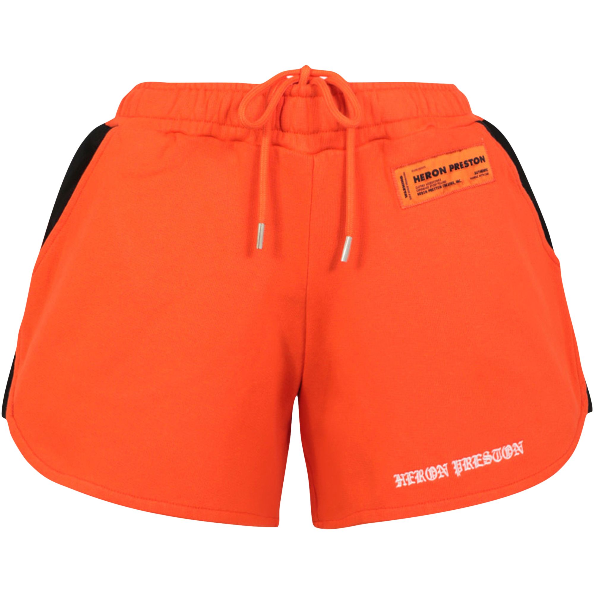 Pre-owned Heron Preston Joggings Shorts 'orange' | Women's Size M