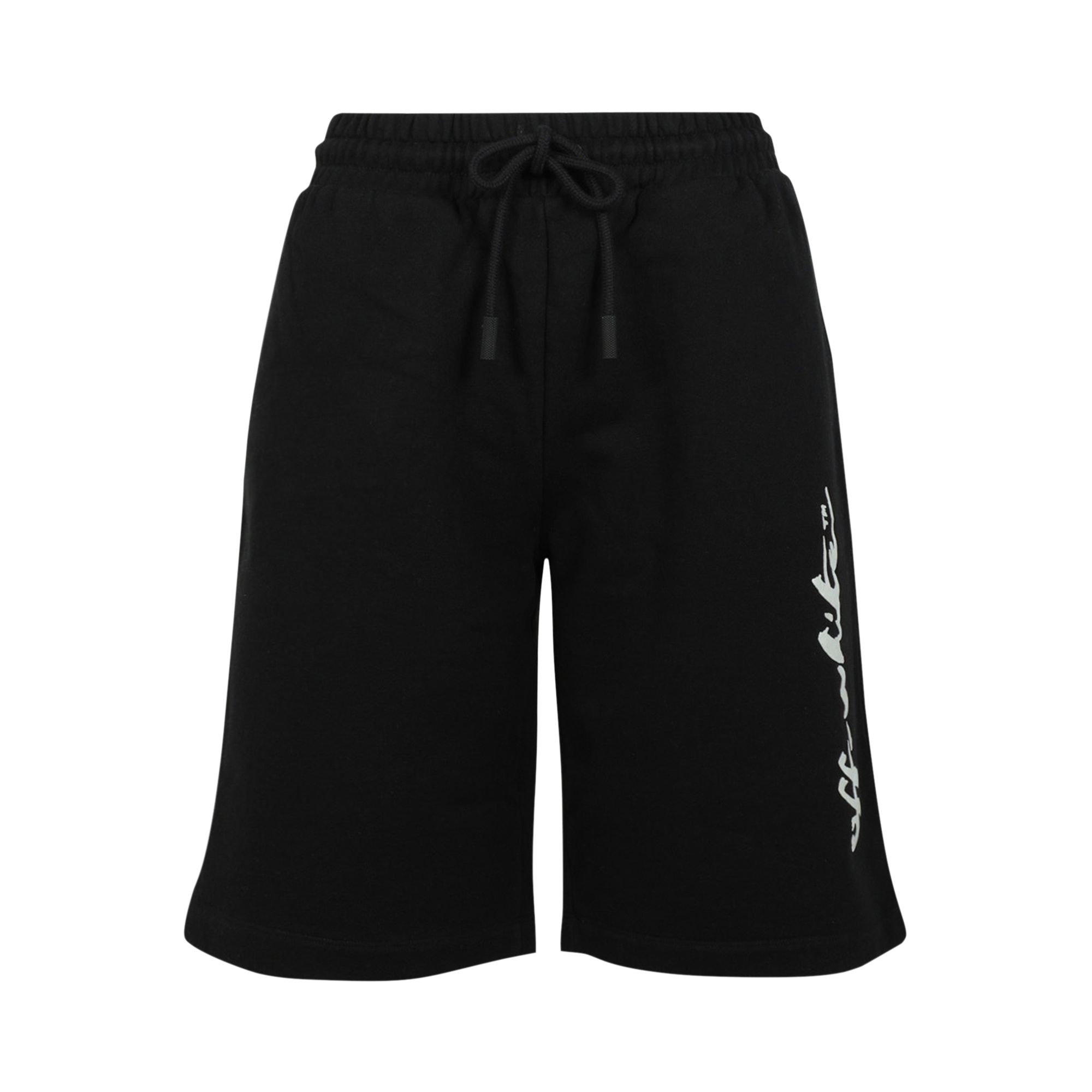 Off-White Printed French Terry Shorts 'Black' | Women's Size S