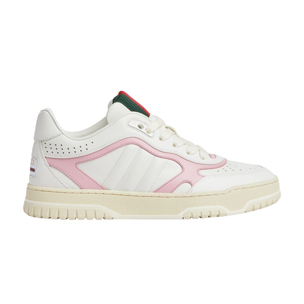 Pre-owned Gucci Wmns Re-web Sneaker 'white Pink'