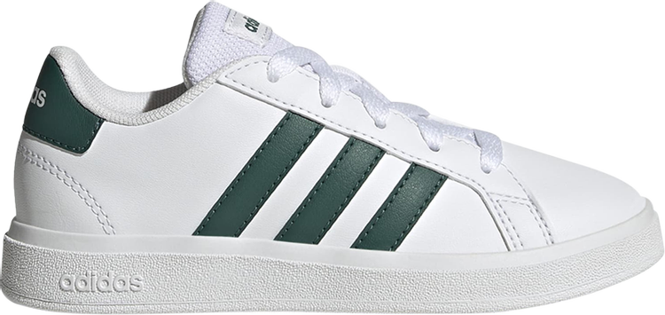 Grand Court Lace Up J White Collegiate Green