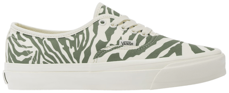 VANS★AUTHENTIC REISSUE 44 LX★ゼブラ柄★CANVAS ZEBRA Buy Premium Authentic 44 'Olivine Zebra' - VN000CQAZBR | GOAT