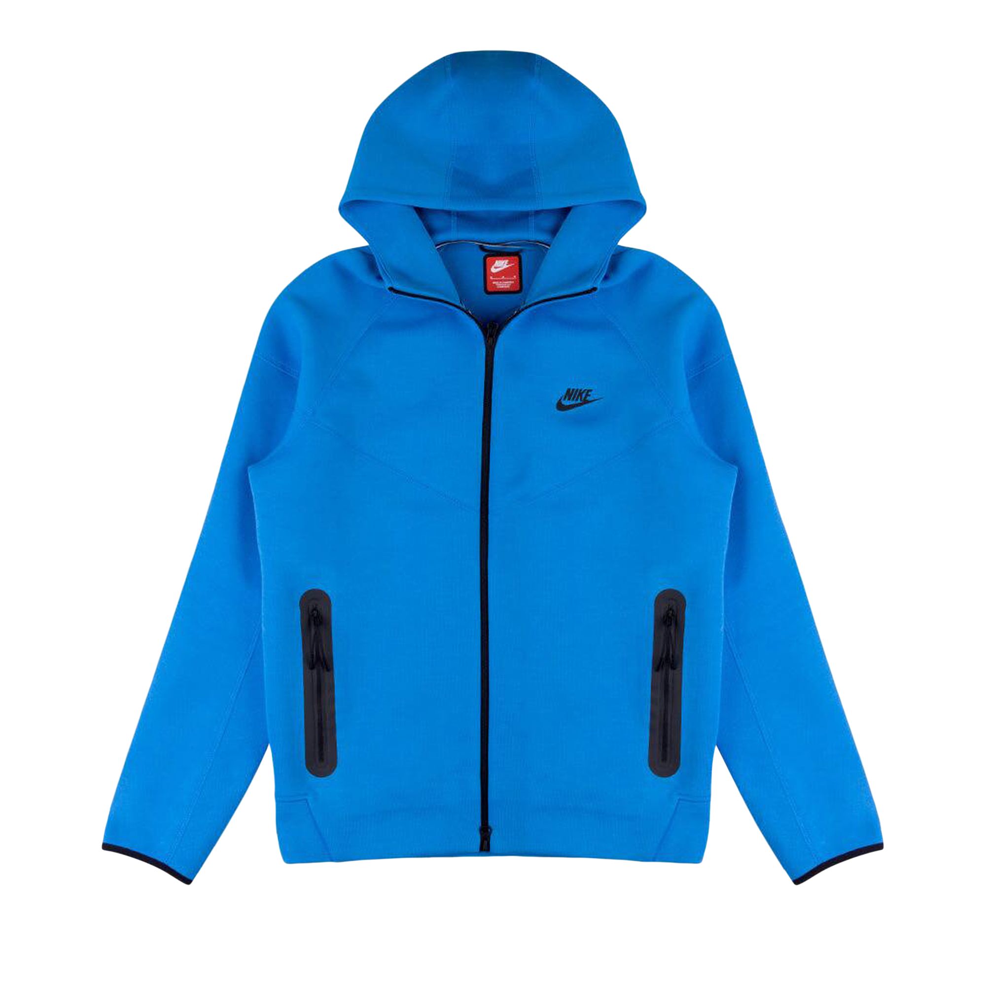 Nike Sportswear Tech Fleece Windrunner Full Zip Hoodie 'Light Photo Blue/Black' | Men's Size L