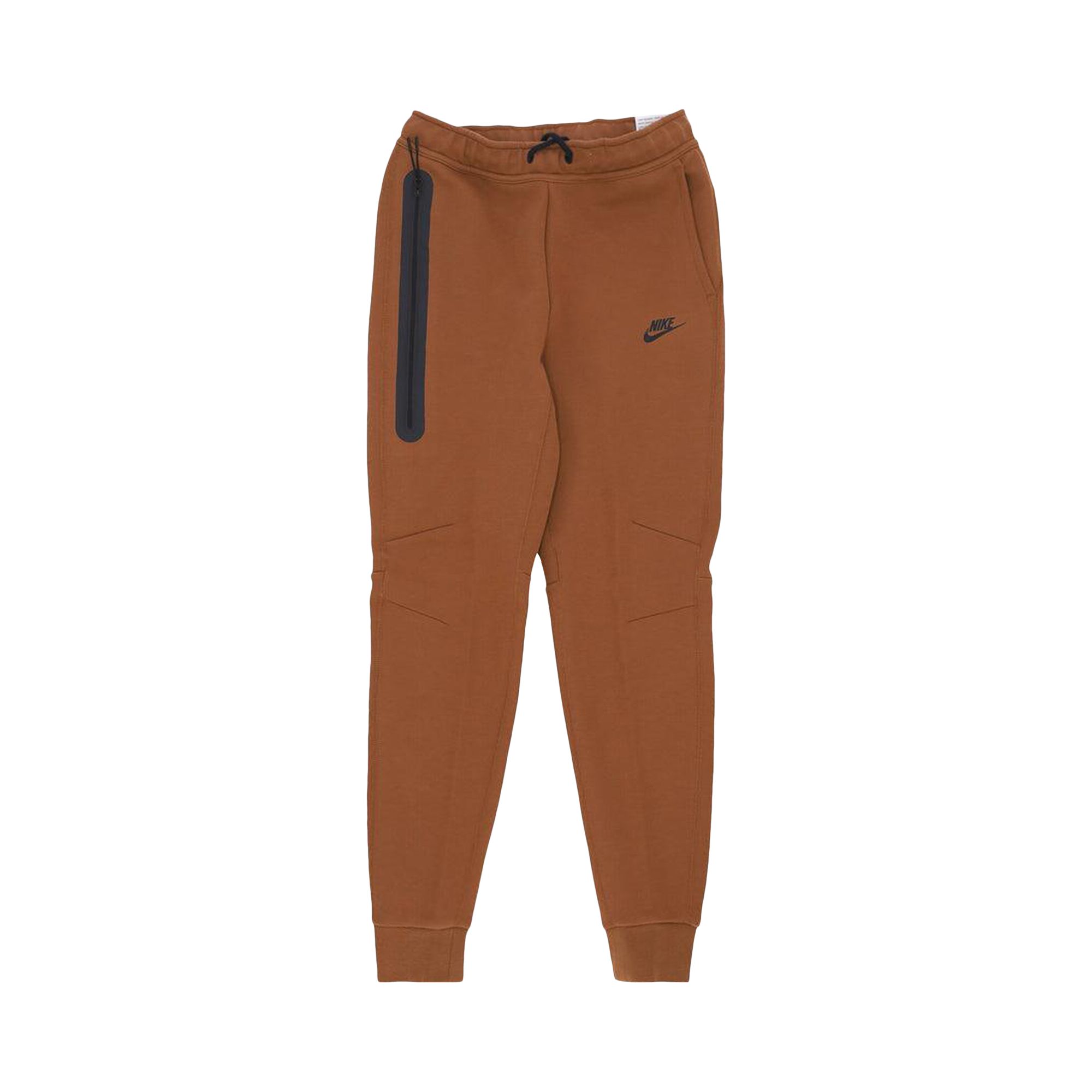 Pre-owned Nike Sportswear Tech Fleece Sweatpants 'light British Tan/black' | Brown | Men's Size Xs