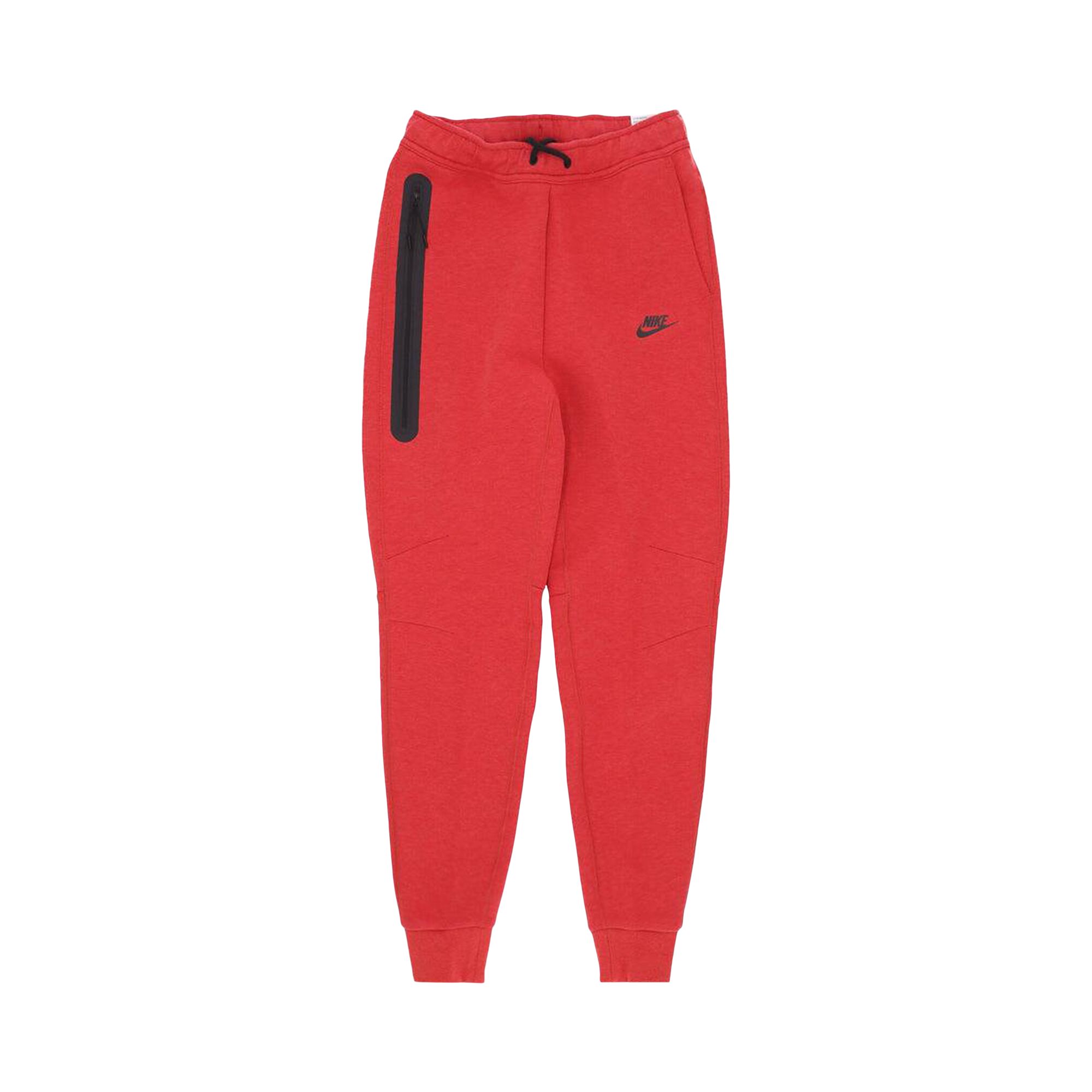 Pre-owned Nike Sportswear Tech Fleece Sweatpants 'light University Red Heather/black' | Men's Size Xxl