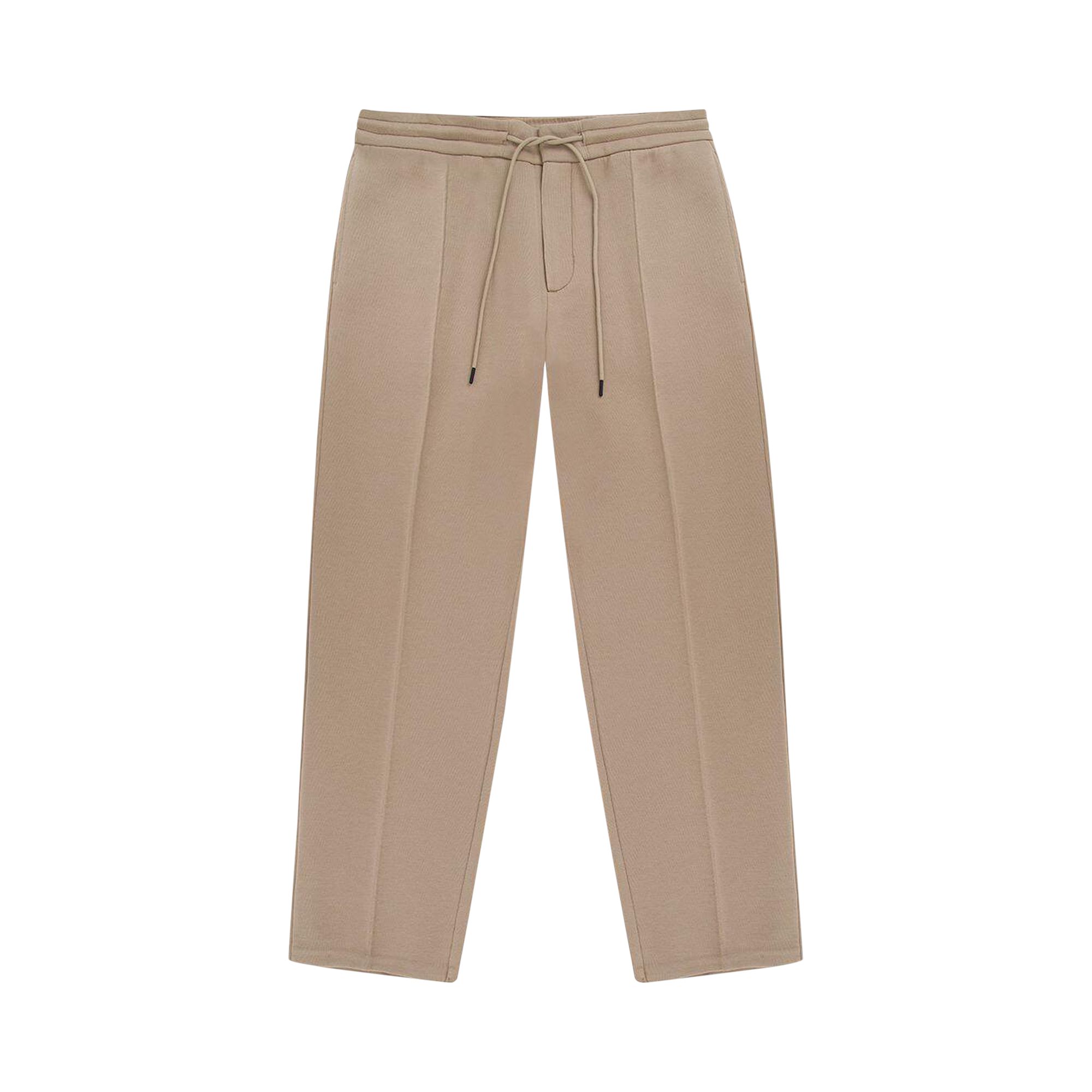 Pre-owned Nike Sportswear Tech Fleece Reimagined Loose Fit Open Hem Sweatpants 'khaki' | Tan | Men's Size M