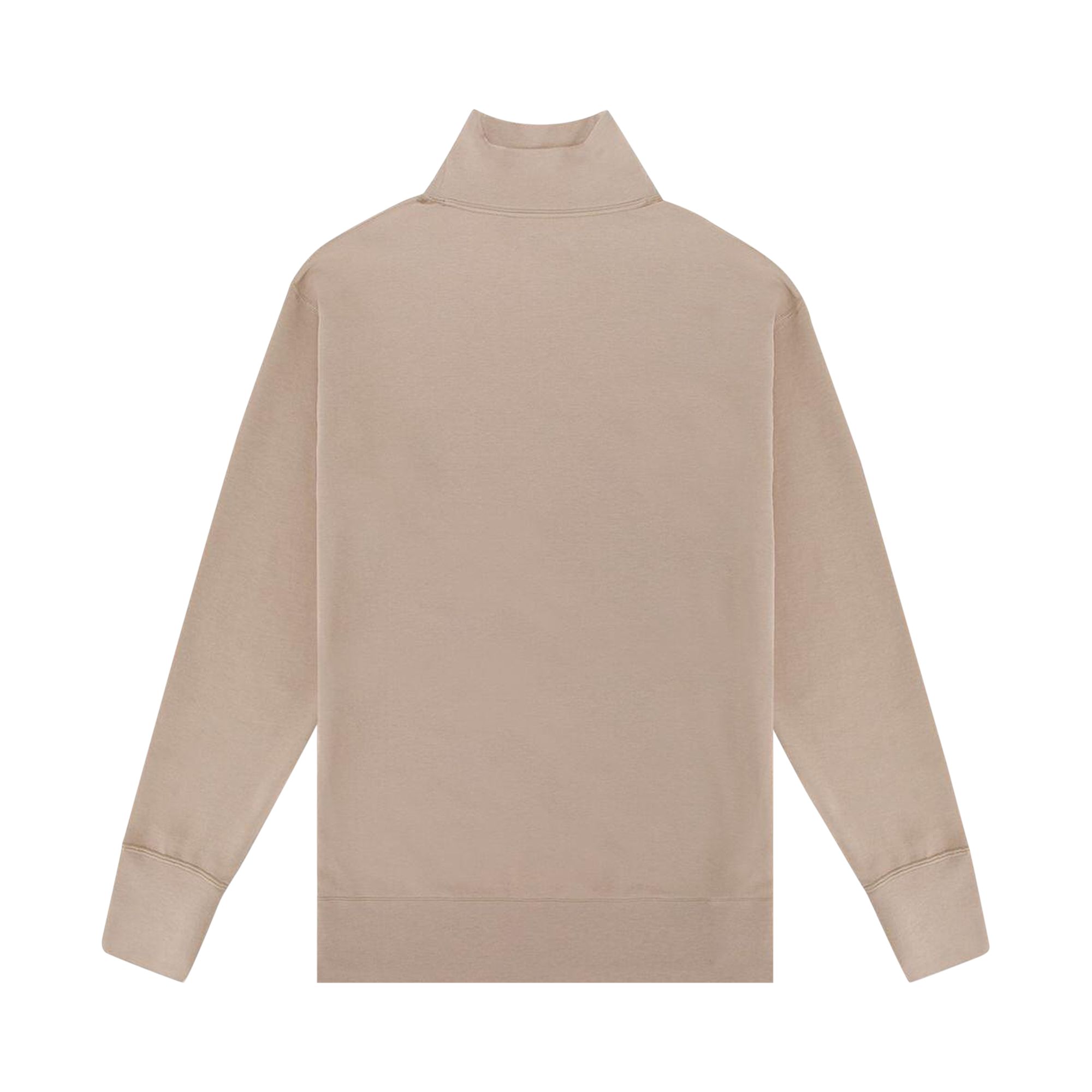 Pre-owned Nike Sportswear Tech Fleece Reimagined Oversized Turtleneck Sweatshirt 'khaki' | Tan | Men's Size M In Brown