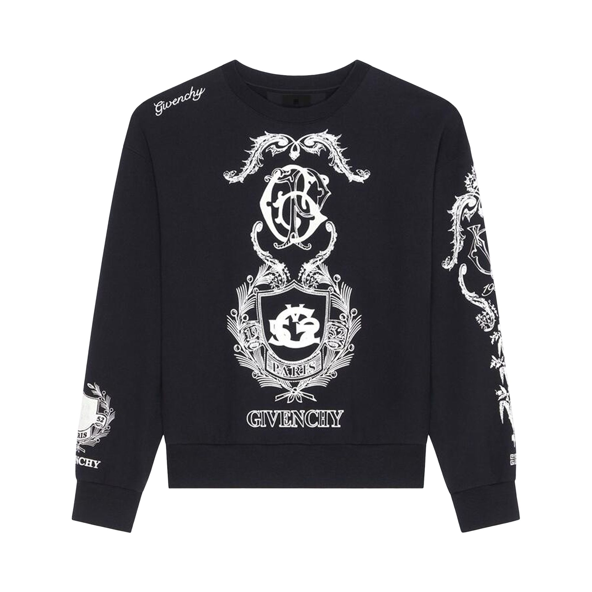 Givenchy Boxy Fit Sweatshirt 'Black' | Men's Size L