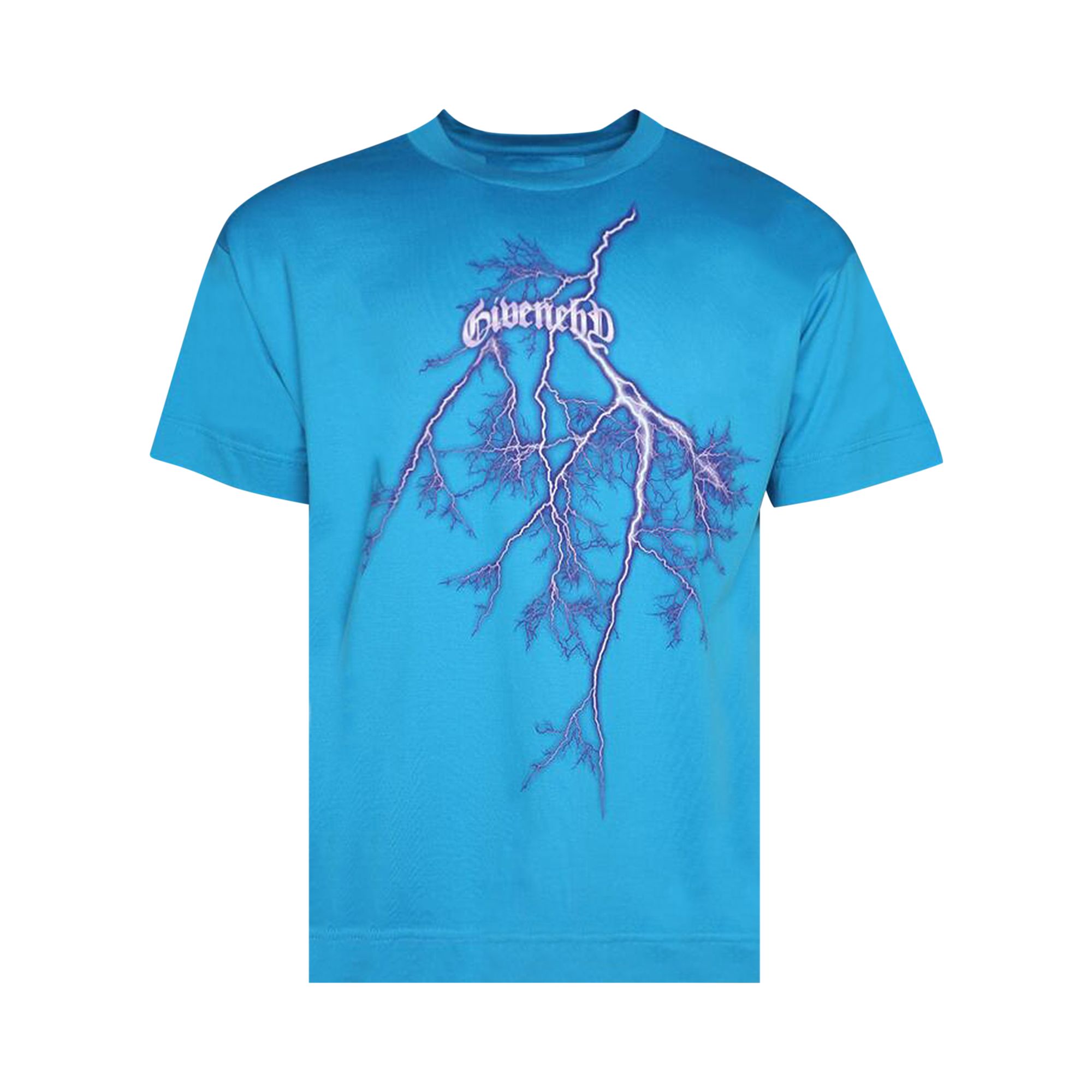 Givenchy Boxy Short-Sleeve 'Bright Blue' | Men's Size M
