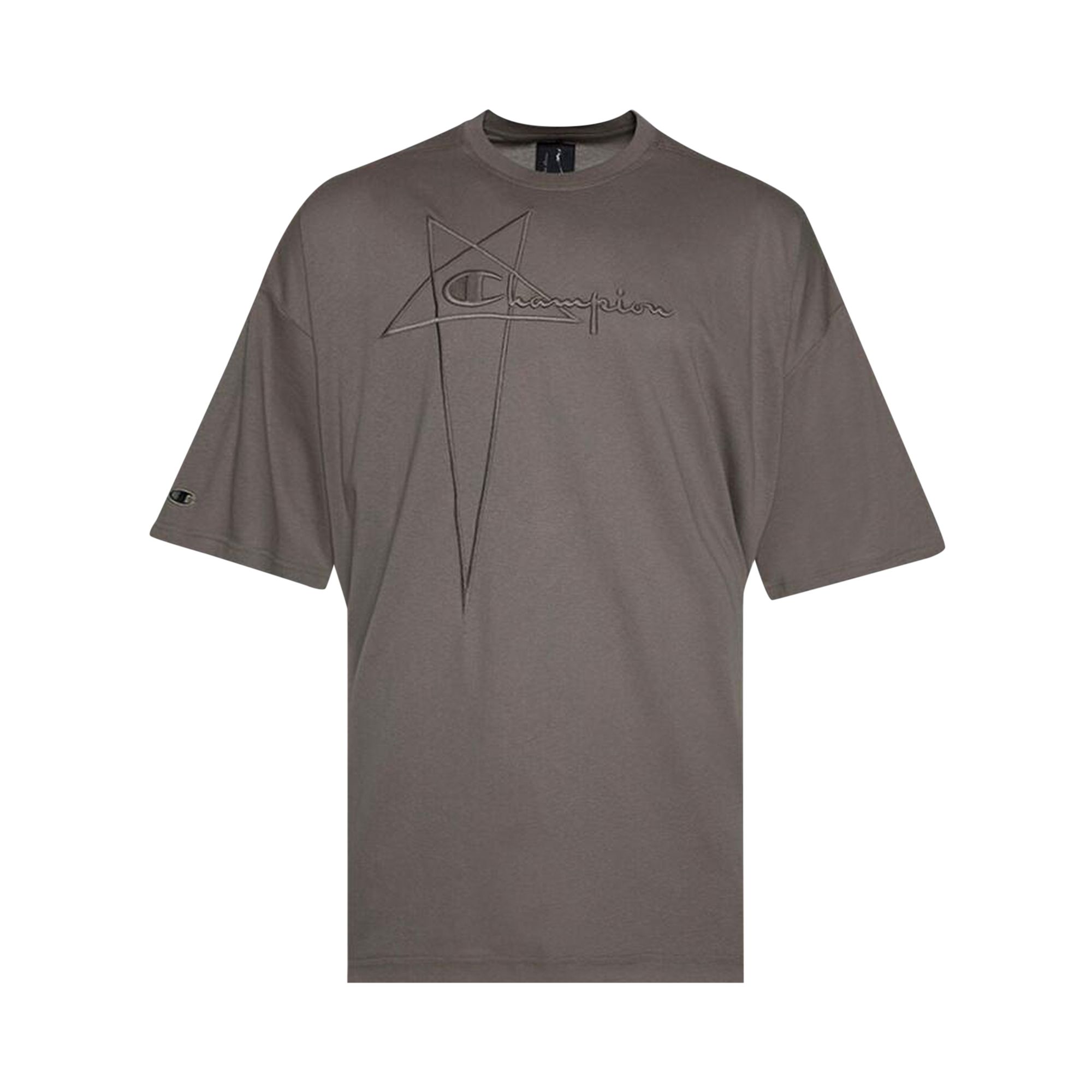 Pre-owned Rick Owens Tommy Tee 'dust' | Tan | Men's Size S In Brown